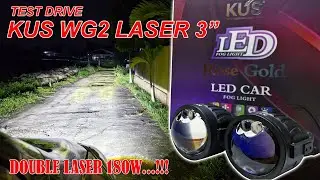 Test Drive Foglamp Biled KUS WG2 Double Laser