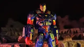 MARVEL LEGENDS IRON PATRIOT AVANGERS ENDGAME WAVE 3 (BRO THOR BAF SERIES) ACTION FIGURE REVIEW