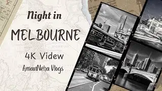 Melbourne After Dark: Breathtaking Night Skyline Timelapse