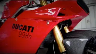 Ducati 998R First ride - Wet Broadford Raceway. Sept 2013