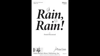 Rain, Rain! (SSAA a cappella) by Daniel Brinsmead - Score & Sound