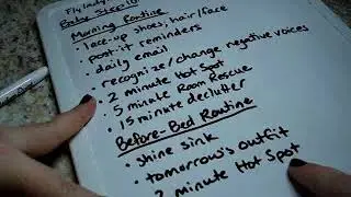 #11 FlyLady Baby Step 10 - 15 Minute Declutter