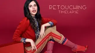 Retouching Timelapse (10 hours in 10 minutes) / Ретушь Таймлапс
