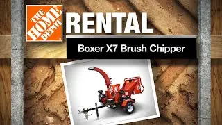 Boxer X7 Brush Chipper | The Home Depot Rental