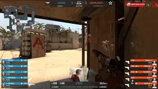 DO OR DIE!!! Complexity vs Heroic   CSGO Flashpoint 3   HIGHLIGHTS !!!
