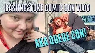 Queues, Chaos and Daleks | Basingstoke Comic Con Vlog