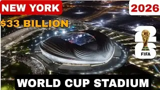 New York & New Jersey $33 Billion 2026 World Cup Makeover is INSANE
