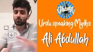 Ali Abdullah | Myths about Urdu speaking population