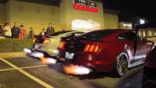 Atlanta Car Scene: Flame-Spitting Mustangs Takes Over Car Meet Ft @Quan & @Rahfamilyy