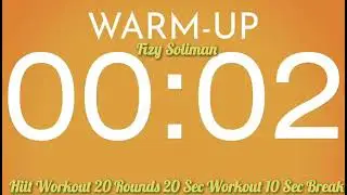 Interval timer 20 rounds 20/10-موسيقى تاباتا ٢٠ مجموعة ٢٠ ثانية تمرين و١٠ ثواني راحه