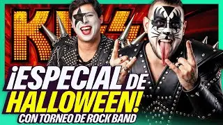 PROGRAMA ESPECIAL DE HALLOWEEN | RETAMOS A CURWEN EN UN  TORNEO DE ROCK BAND | HABLA GOOD