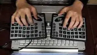 Touch type of FingerWorks TouchStream LP