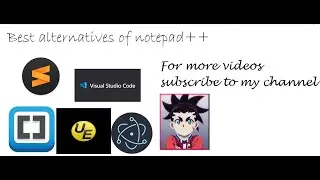 Top best Alternatives of notepad++