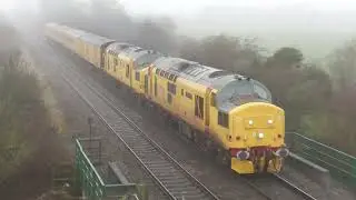 97303 97304 Clay Mills 8th January 2026 1Q98 Machynlleth to Derby RTC
