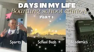 Days In my life🎀 || Boarding school🪄 || Inter House💙🤍 || South African Teen YouTuber🫧