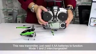 WL Toys V911-1 4CH 2.4GHz Mini Helicopter Unboxing @ RC-Fever.com