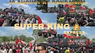 10 August || super King express 👑 band .at Dondaicha विश्व आदिवासी गौरव दिन साजरा || the timli king 