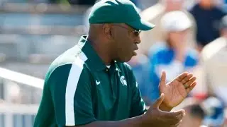Michigan State Football Coach Knee Replacement