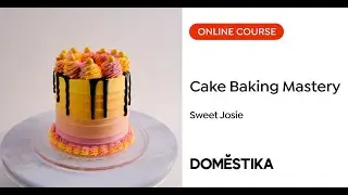 Cakes for special occasions - A course by Sweet Josie | Domestika English