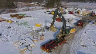 Trumbull County ODOT New Construction a Drone View