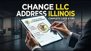 How to Change an LLC Address in Illinois | Illinois LLC Change of Address Guide | File Illinois Form