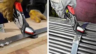Erdi Safety strap cutter D123S &ndash; One-handed cutting of strong steel straps  |  BESSEY