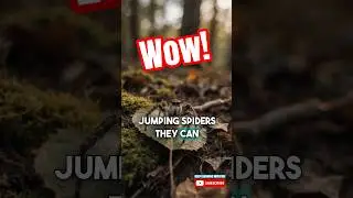 🤯ПРЫГАЮЩИЕ ПАУКИ! #ФАКТ_О_ПАУКЕ #образовательный #узнай_со_мной #факты_для_детей #Братья_приключе...