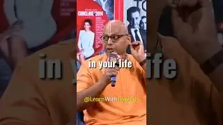 Difference between complete and finished? - Gour Gopal Das funny reply 🤣🤣 #shorts