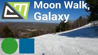 Crotched Mountain - Moon Walk to Galaxy (Top to Bottom Run) - Full Trail Guide