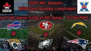 NFL Playoffs: Wild Card Sunday Live Play-By-Play: #6 BUF @ #3 JAX, #6 SF @ #3 PHI, #7 LAC @ #2 NE