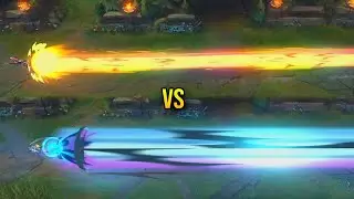 Soul Fighter Lux vs Battle Academia Lux Skin Comparison - League of Legends