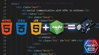 Serial communication for Ardiuno Uno to HTML