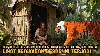 VIRAL! HARIMAU BERKEPALA PUTIH TIBA TIBA DATANG MEMINTA TOLONG GADIS DESA LIHAT KEAJAIBAN BESAR INI