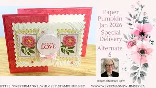 Paper Pumpkin Jan 2026 Alternative 6 Z-Fold Stampin' Up!