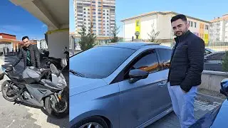 YENİ ARABAMIZ & ARABA VE MOTOR VLOG