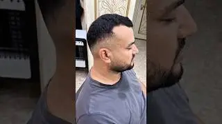 how a real men&rsquo;s grooming ritual looks✂️ #barber #homeoffade #barbershop #barberlove #haircut