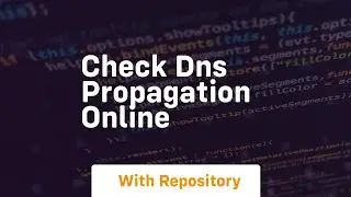 Check dns propagation online