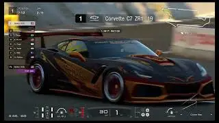 GT7 - 1121hp Chevrolet Corvette C7 ZR1 '19 - American Clubman Cup 700 - Deep Forest Raceway