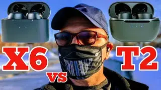 MPow X6 Earbuds vs SoundPeats T2 Earbuds - Active Noise Cancelling Earbuds Comparison