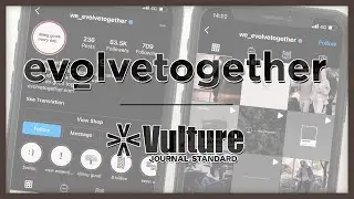『evolvetogether』LAUNCH for Vulture JOURNAL STANDARD