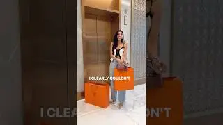 MINI VLOG: Shopping at Hermes Mumbai #MiniVlog #LuxuryShopping #Hermes