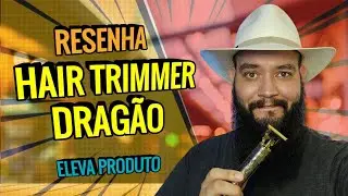 M&Aacute;QUINA TRIMMER DRAG&Atilde;O POR MENOS DE R$100 - (@DAVID_BLACKBEARD) #blackbeard #barba