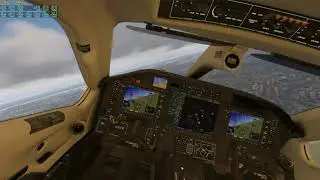 Testing FPS SBSP HotStart TBM RNAV 17R Xplane 11.36