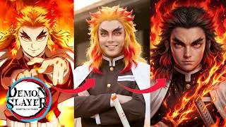 Muichiro in Real Life 💧 | Demon Slayer AI Live Action