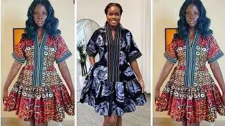 How to make trending bubu with gathers and Built-up Asoke Neckline/Collar