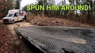 FedEx Tried a 3 Point Turn… and It Went Terribly Wrong