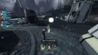 Visual Glitch from Dirty Bomb- Chapel EMP Charges zone