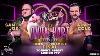 Adam Cole vs Samoa Joe - The Owen Hart Tournament