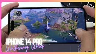 iPhone 14 Pro Wuthering Waves Gaming test | Apple A16 Bionic