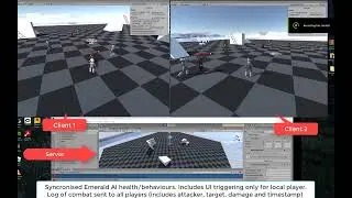 WIP - MLAPI RPG Unity 2020 - KCC - Emerald AI - New equipment/AI test
